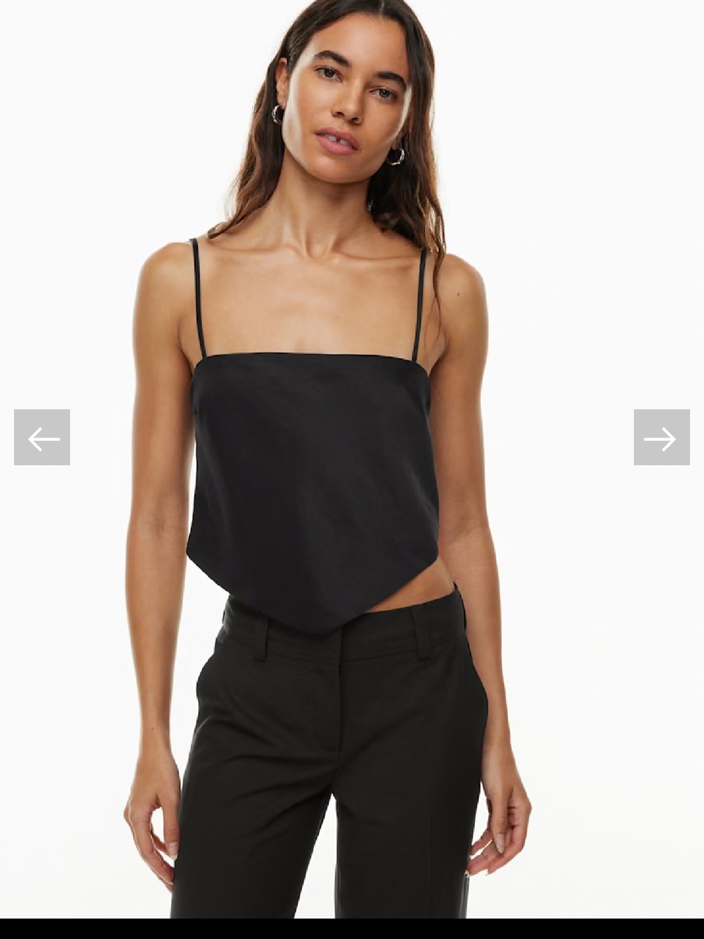 Elektra Satin Camisole Aritzia Sunday Best